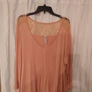 American Rag Blush Pink long sleeve‎ Tunic
